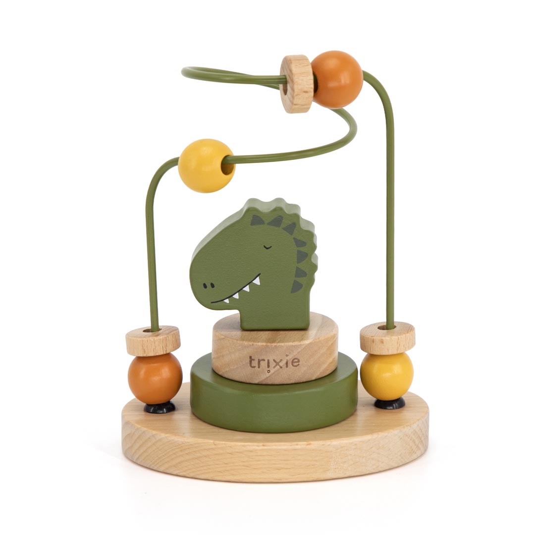 Laberinto de cuentas de madera - Mr. Dino 